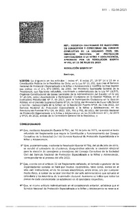 Resolución Exenta N° 841: Modifica calendario de elecciones de Consejeros y Consejeras del COSOC
