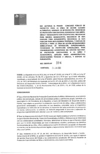 Resolución Exenta N° 394