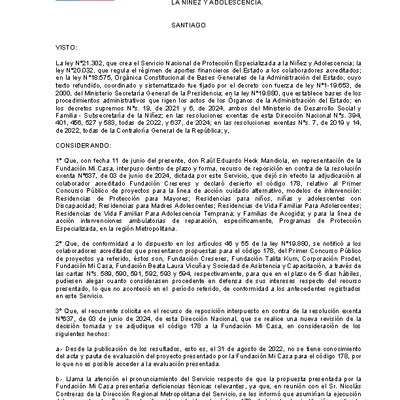 Resolución exenta N°1400