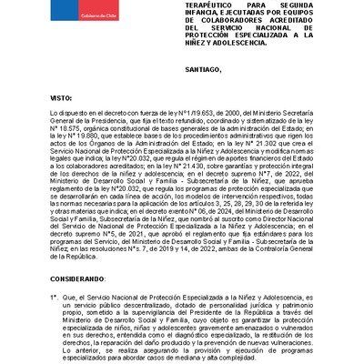 Resolución Exenta Nº1429