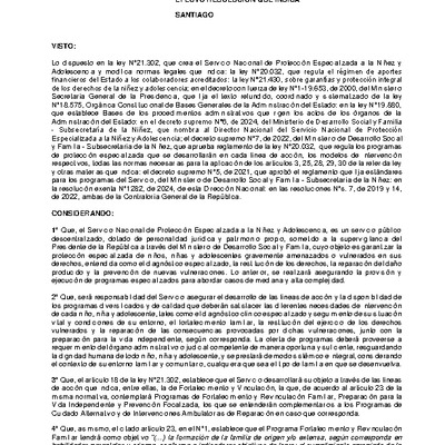 Resolución Exenta Nº1432