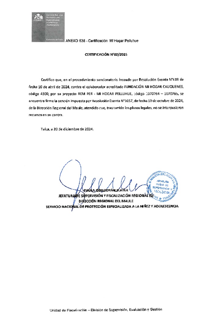 Resolución exenta 1057