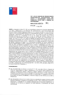 Certificación Firme- Talita Kum- Amonestación Escrita