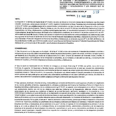 Resolución Exenta 319/2025 Lineamientos de Fiscalización, Planes de Asesoría y Mejoramiento y Procedimiento Sancionatorio
