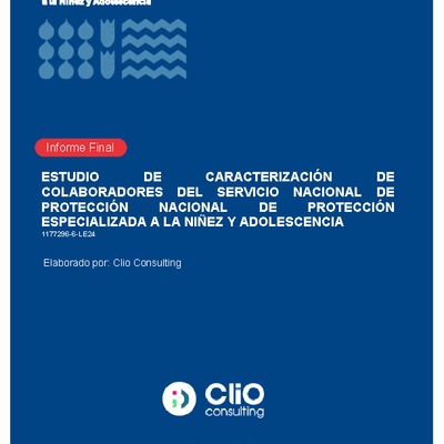 Estudio de Caracterización de Colaboradores Acreditados - Informe final