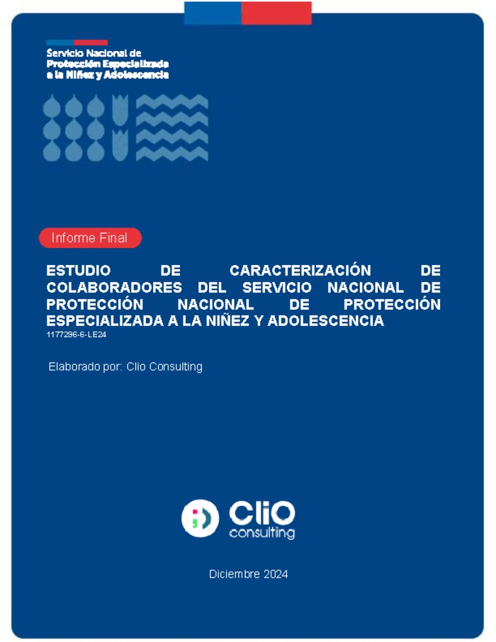 Estudio de Caracterización de Colaboradores Acreditados - Informe final