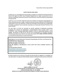 Sanción Firme - Fundación ICEPH- REM PER CASA CUMBRES OSORNO
