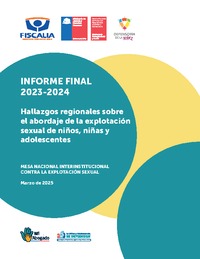 Informe Final Cuartipartita explotación sexual de niños, niñas y adolescentes