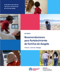 Informe final Grupo para el fortalecimiento de Familias de Acogida