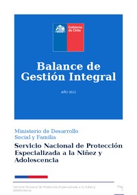 Balance de Gestión 2022