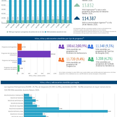 El poder de cuidar en cifras: febrero 2026