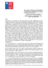 Resolución Exenta N°613 de fecha 07 de octubre de 2025, de la Dirección Regional de Magallanes, rebajada por Resolución Exenta N°219, de fecha 20 de febrero de 2026 de la Dirección Nacional del Servicio, declarada firme por Resolución Exenta N°254 de 08 de mayo de 2026, de la Dirección Regional de Magallanes.