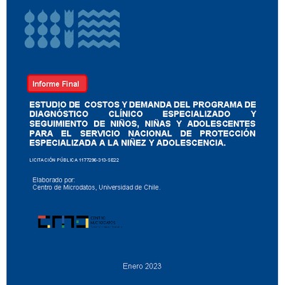 Estudio de costos y demanda DCE-Informe final