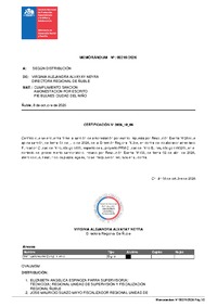 Resolución Exenta N°261 de fecha 31 de julio de 2026, declarada firme por Certificación N°1, de fecha 08 de octubre de 2026, ambas de la Dirección Regional de Ñuble.