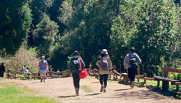 Niños, niñas y adolescentes visitan parques nacionales en Los Lagos