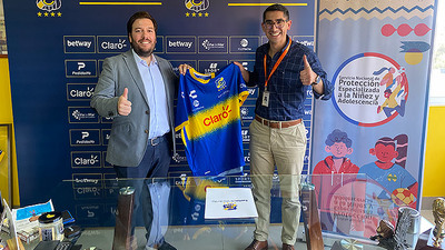 Mejor Niñez Valparaíso firma convenio de colaboración con Everton de Viña del Mar
