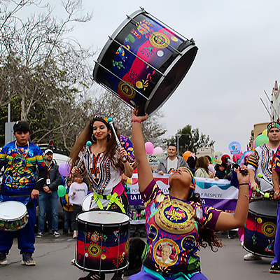 Con multitudinario pasacalle celebraron el Día de la Niñez en La Serena