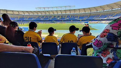 “Vamos al Estadio” formó como hinchas a niños de mejor niñez Biobío