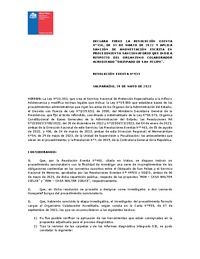 Resolución Exenta 931 del 29-05-2023 sanción a Obispado De San Felipe