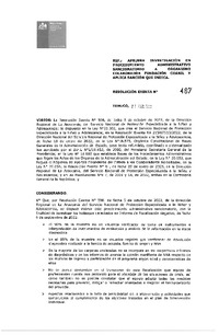 Resolución Exenta 487 del 27-03-2023 sanción a Fundación De Ayuda Al Niño Limitado (Coanil)