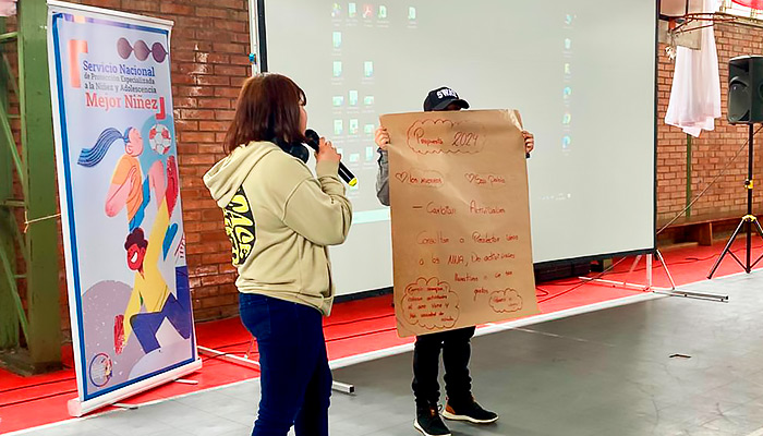 Los Lagos: Niños, niñas y adolescentes presentaron nuevos mecanismos de participación para el año 2024 